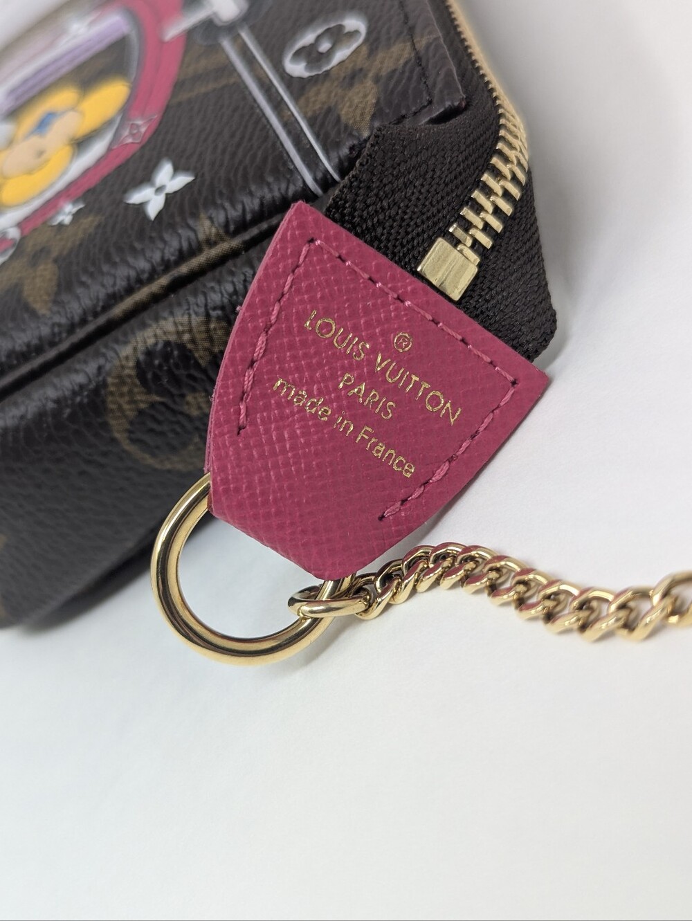 LV Monogram Mini Pochette Accessoires Christmas Holiday Edition 2019 - Picture 8 of 9